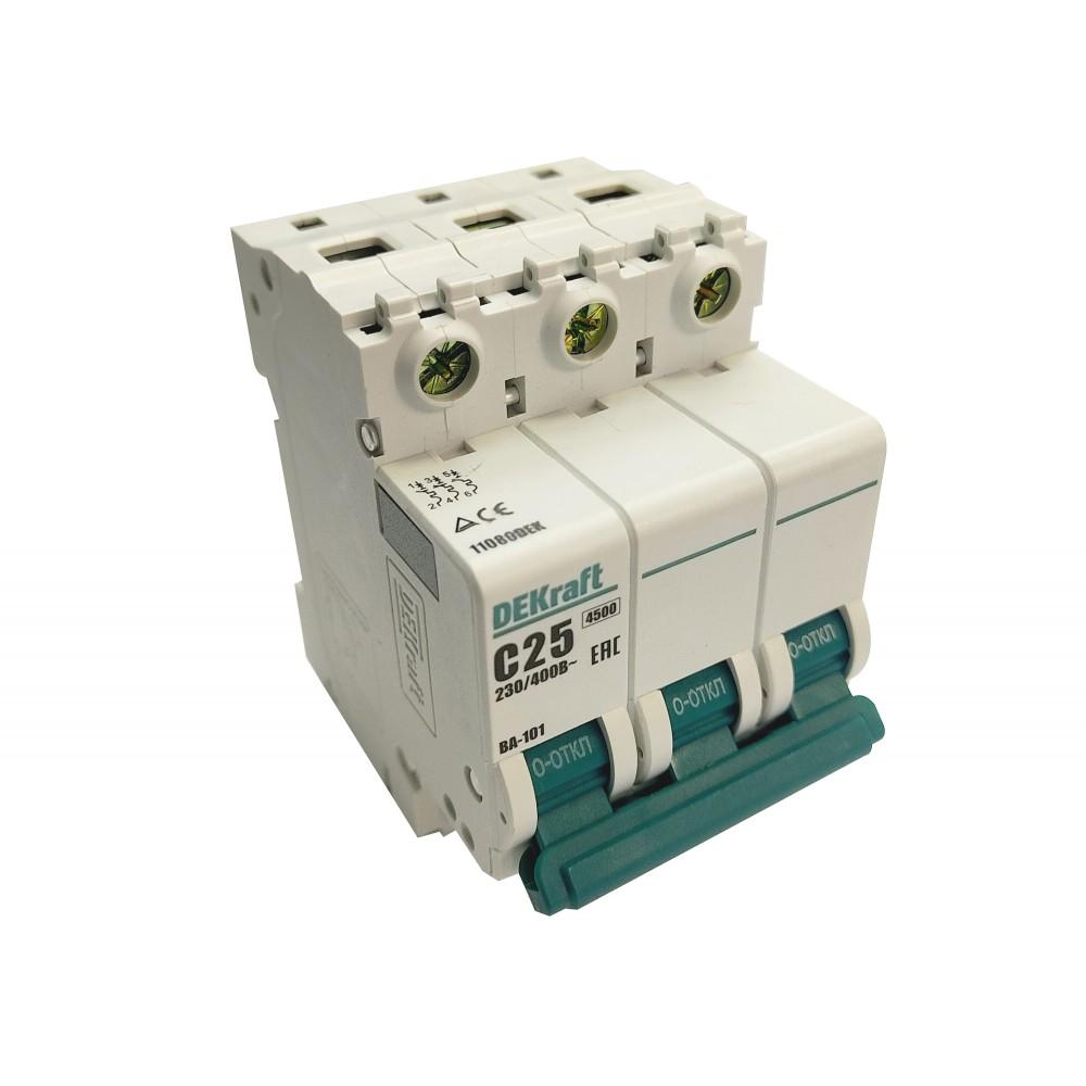 ВА101-3Р-025А-C_Automatic Switch