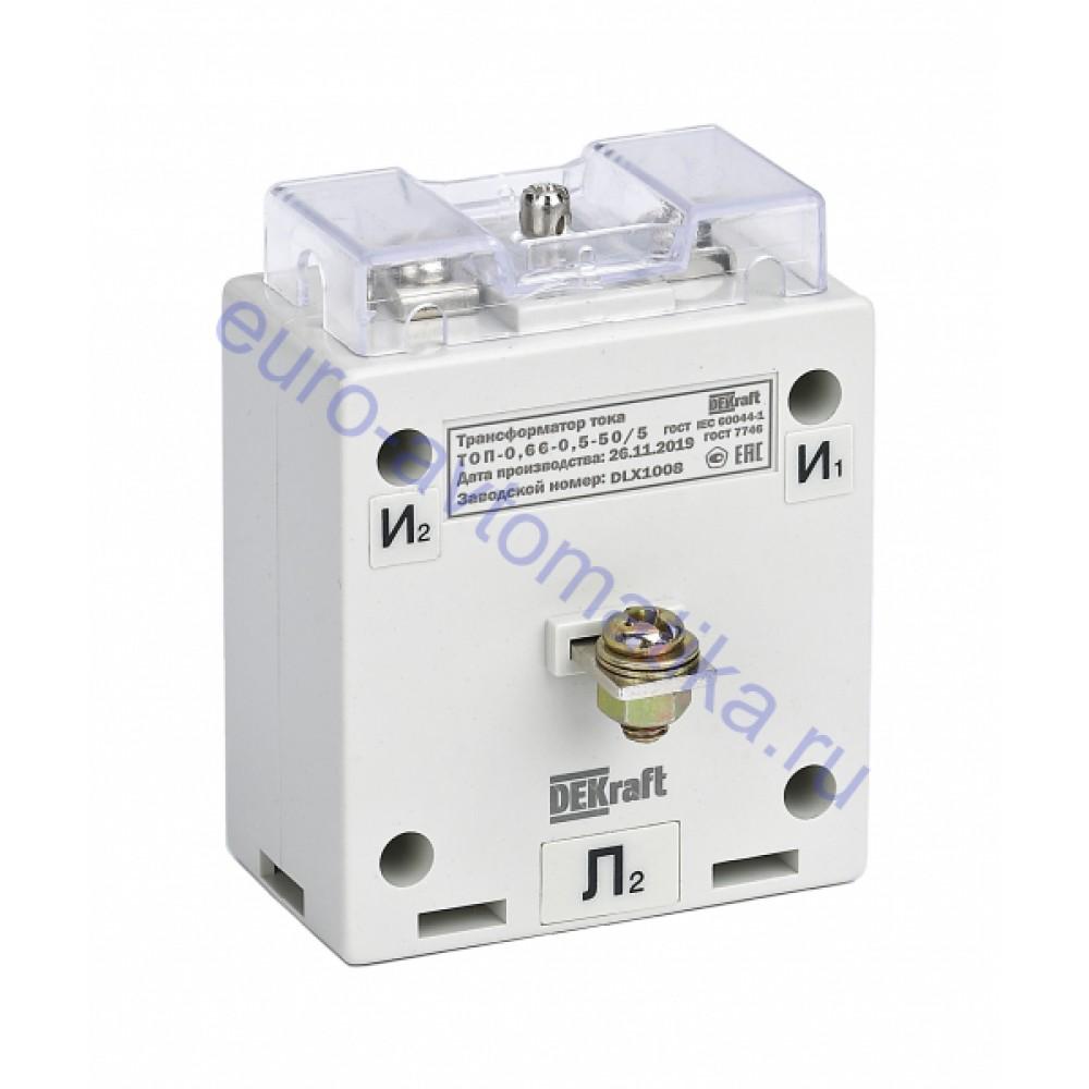 Dekraft Current Transformer (Toka) ТШП-0,66 0,5 100/5 5ВА