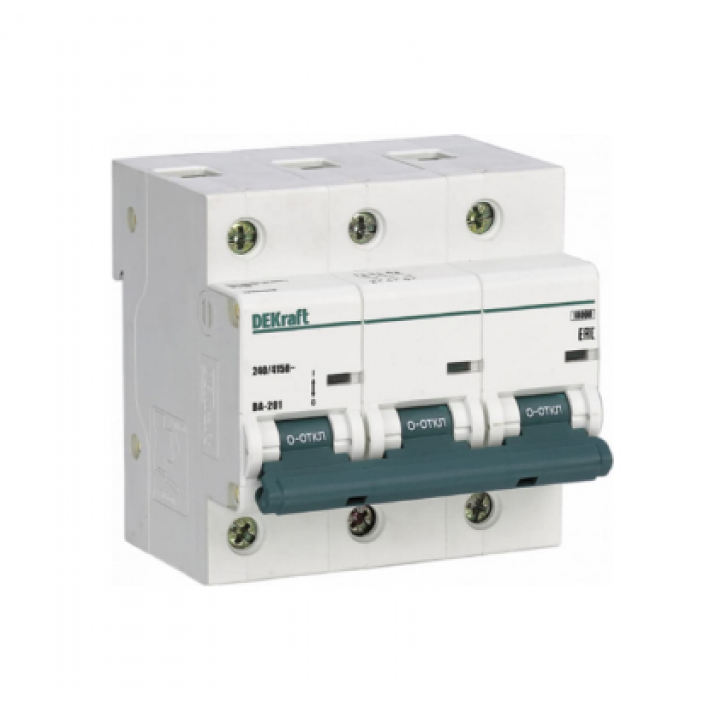 ВА201-3P-125A-C_Automatic Circuit Breaker