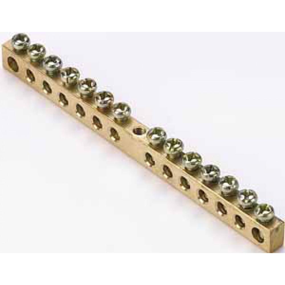 Noli Bus, 14 Places Bracket From The Center 6*9mm 100A ШН101-14-100 (Dekraft)