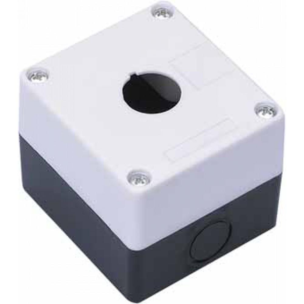 Box For 1 Switch Button-D=22mm 75х70х65mm КП101-1-01-Р (Dekraft)