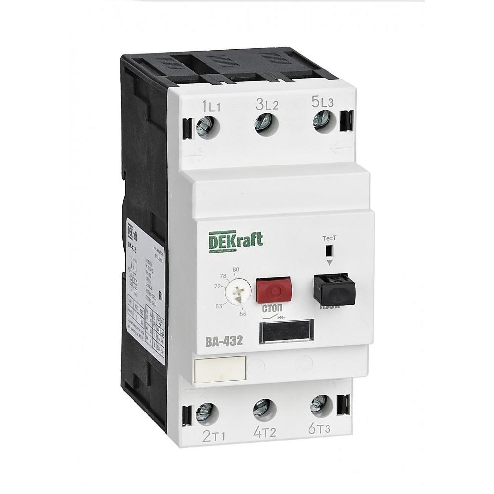 Automatic Motor Switch ВА432-25-40А (Dekraft)