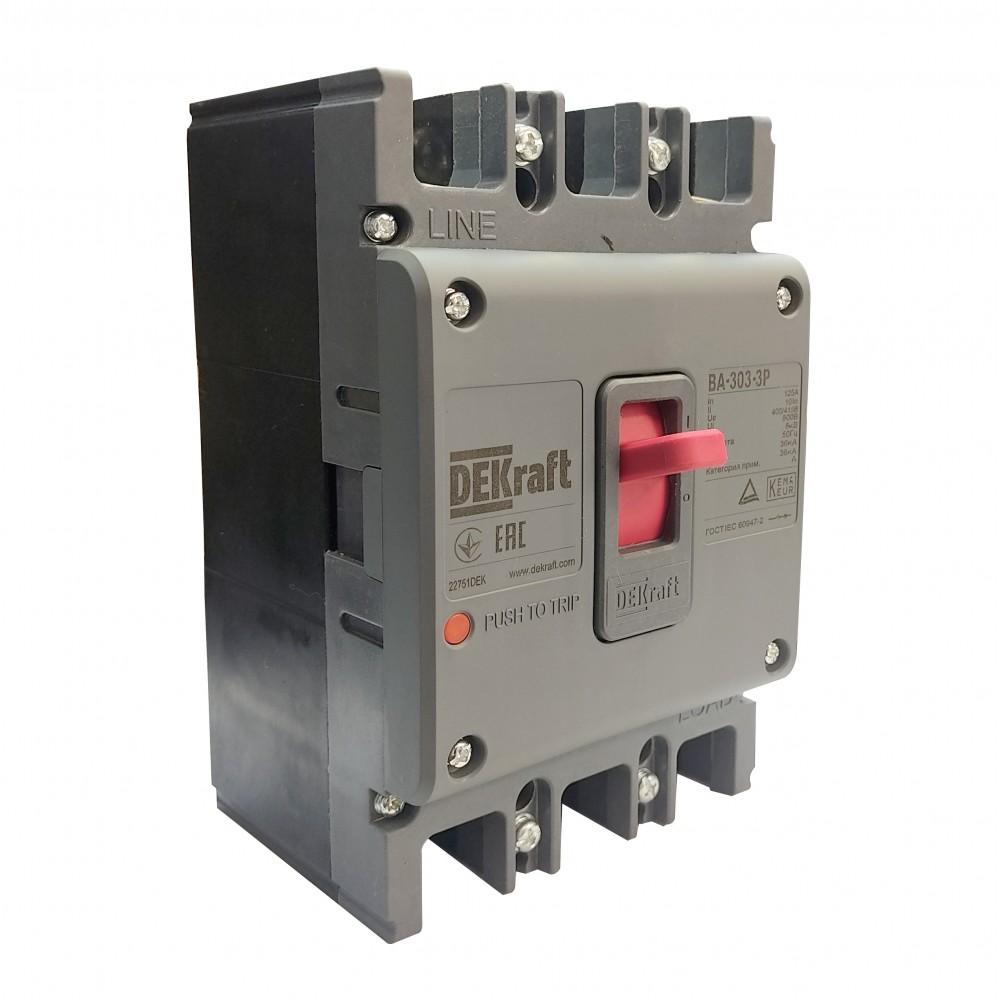 Сил. Авт. Выкл. 3P 125А 36кА