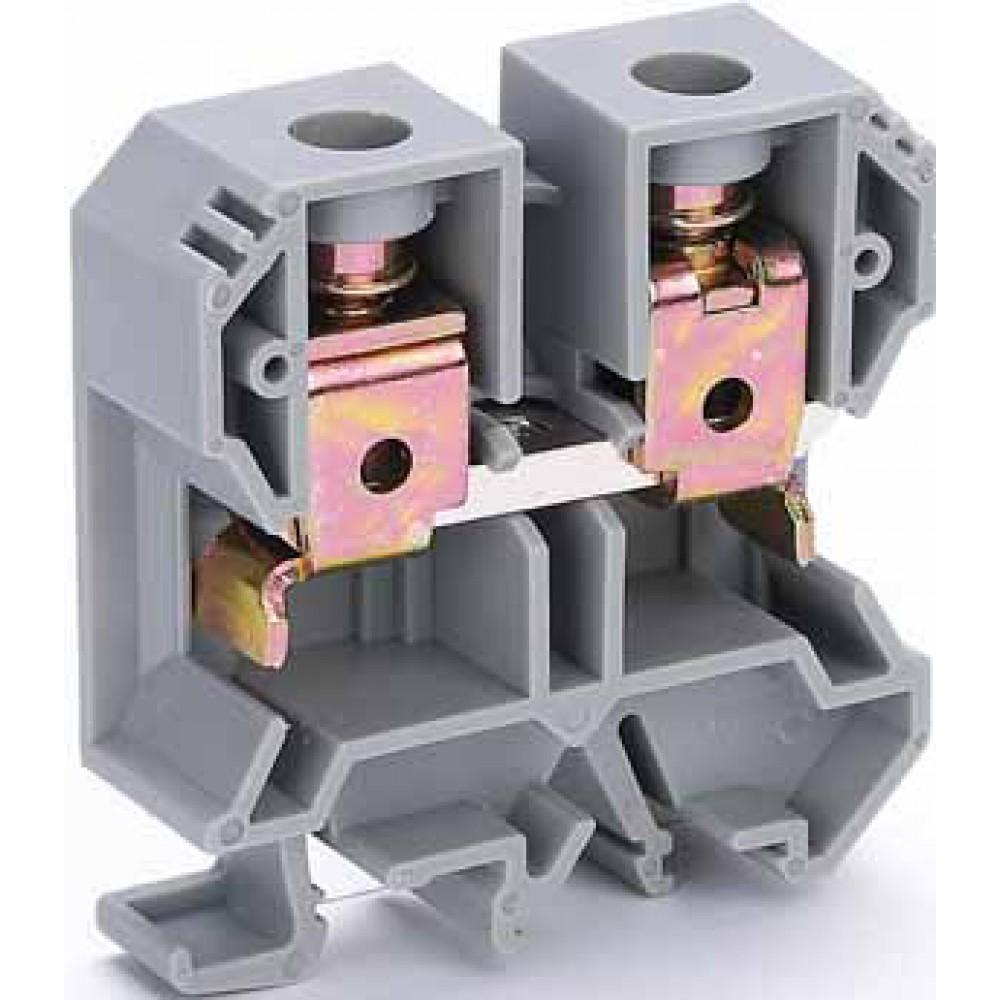 Dekraft Terminal Block Gray 35mm 125A ЗН101-35-125A-07