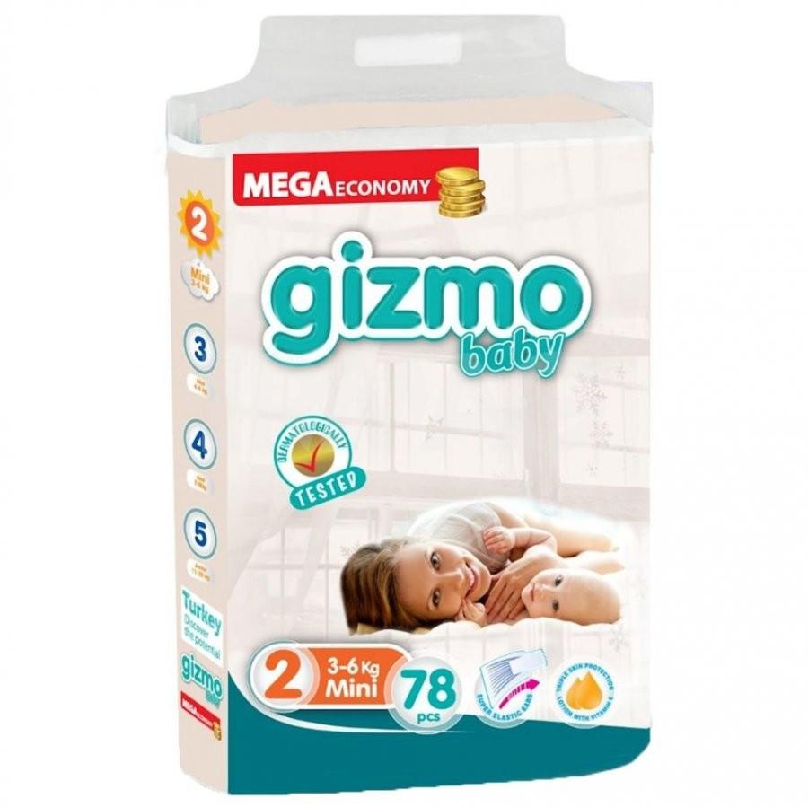 Diaper Gizmo N2 3-6kg 78 pcs.