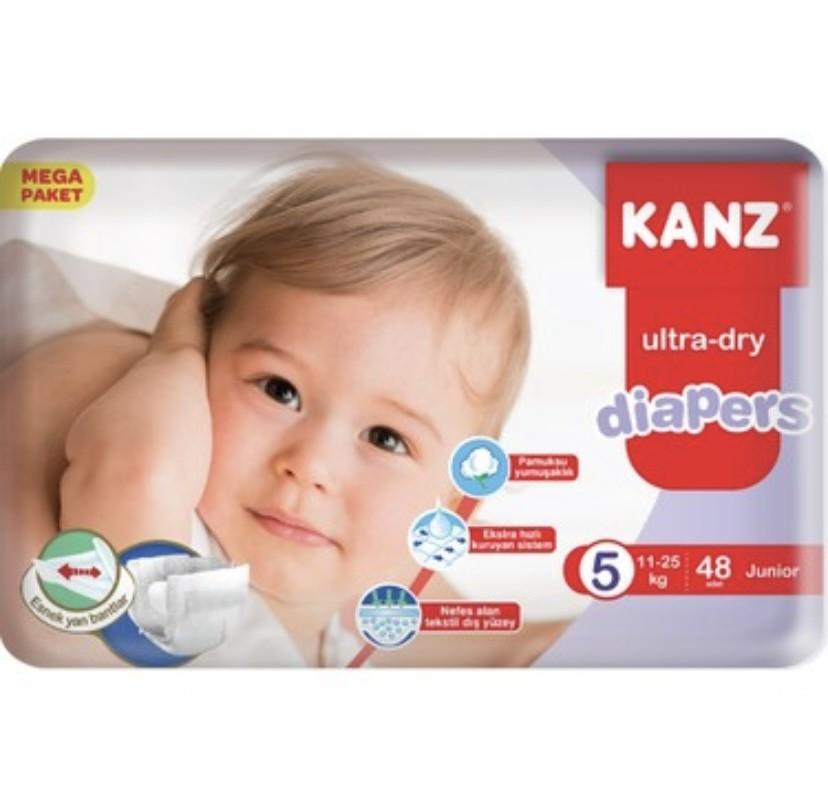 Diaper Kanz N5 (11-25kg) 48pcs