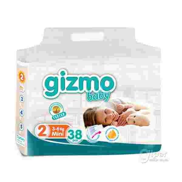 Diaper Gizmo N2 3-6kg 38pcs.