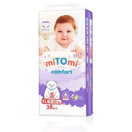 Diaper panties miTOmi Comfort XL N5 (12-20kg) 38pcs