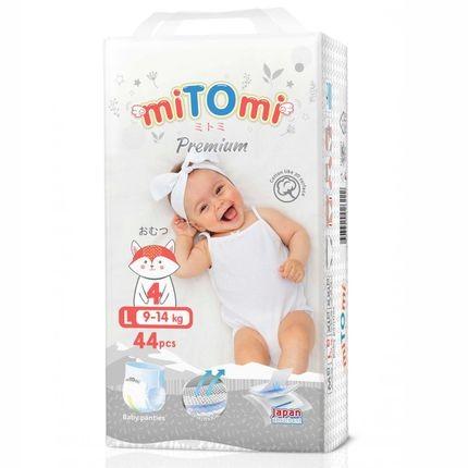 Diaper panties miTOmi Premium L N4 (9-14kg) 44pcs