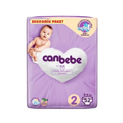 Diapers Canbebe N2 3-6կգ 52pcs