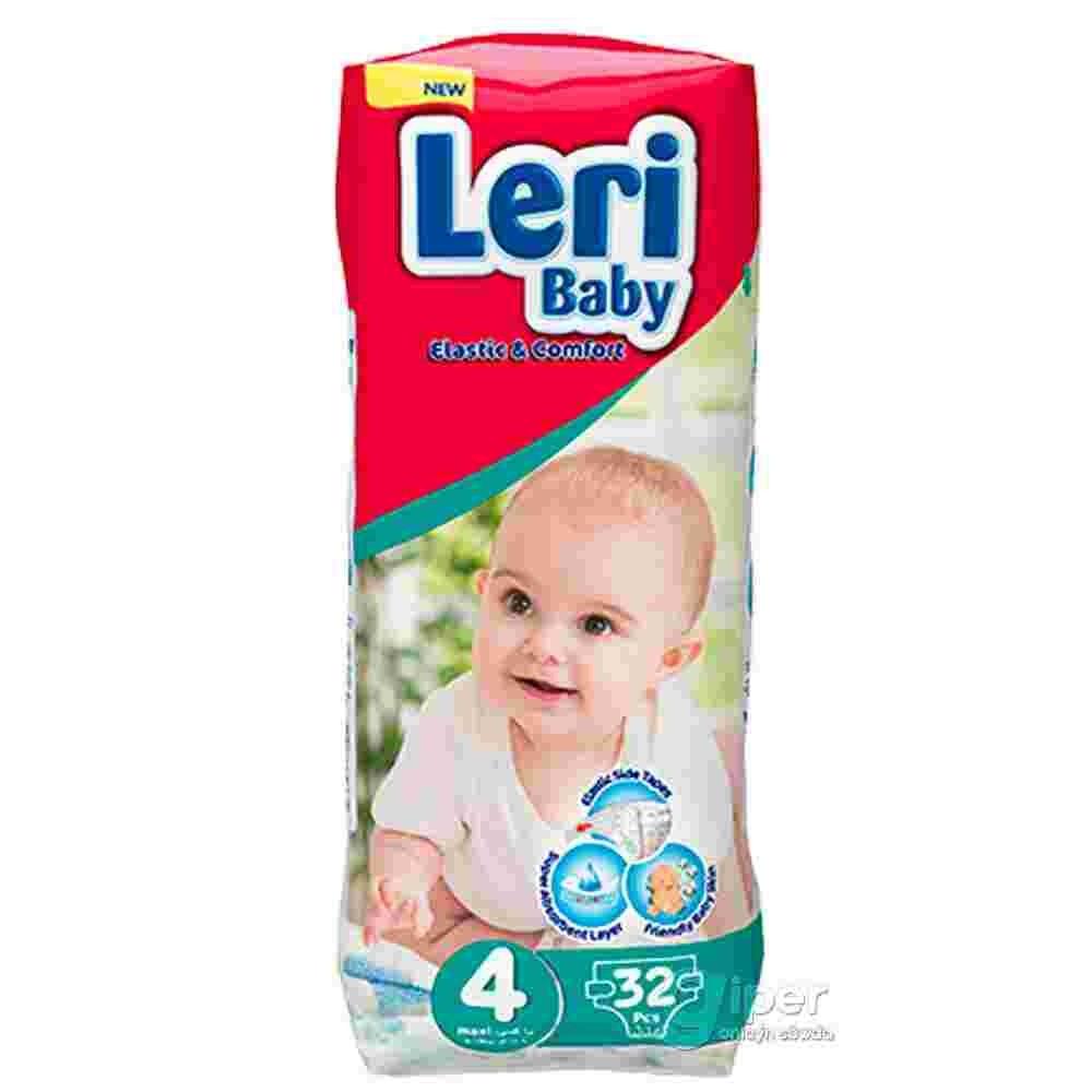 Leri baby diapers N 4 9-18kg / 32 pcs.