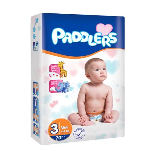 Paddlers Midi N3 diapers (4-9 kg) 70 pcs.