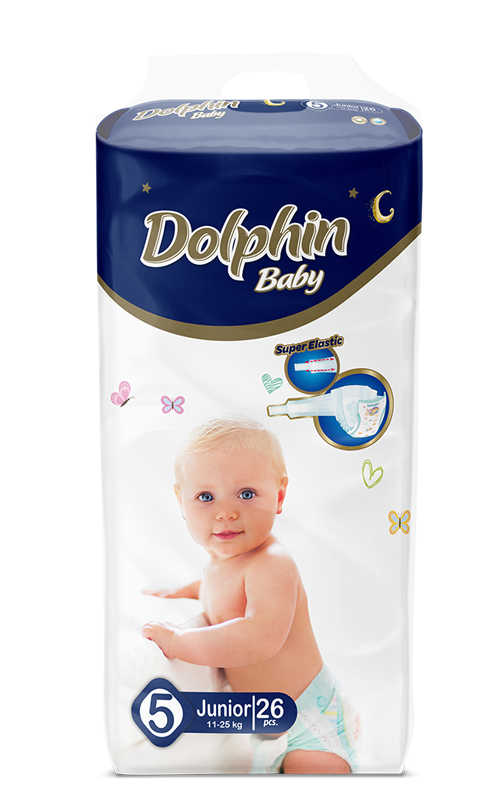 Placemats Dolphin 5 (11-25 kg), 26 pcs