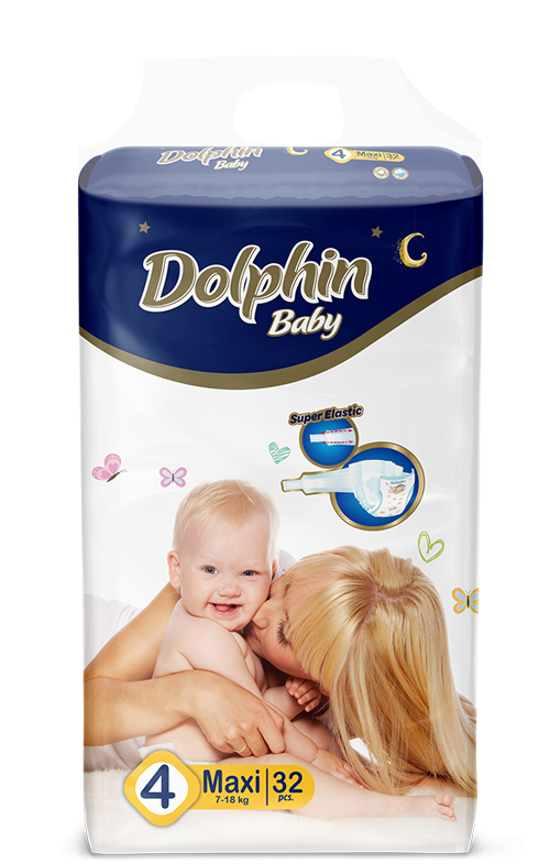 Placemats Dolphin 4 (7-18 kg), 32 pcs