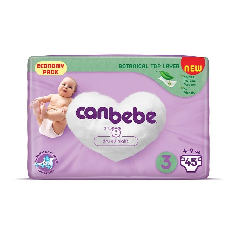 Diapers Canbebe N3 4-9կգ 45pcs