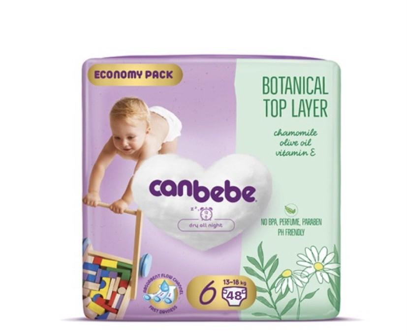 Diapers Canbebe N6 (13-18kg), 48 pcs.