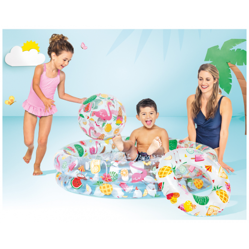 Inflatable pool 132x28cm