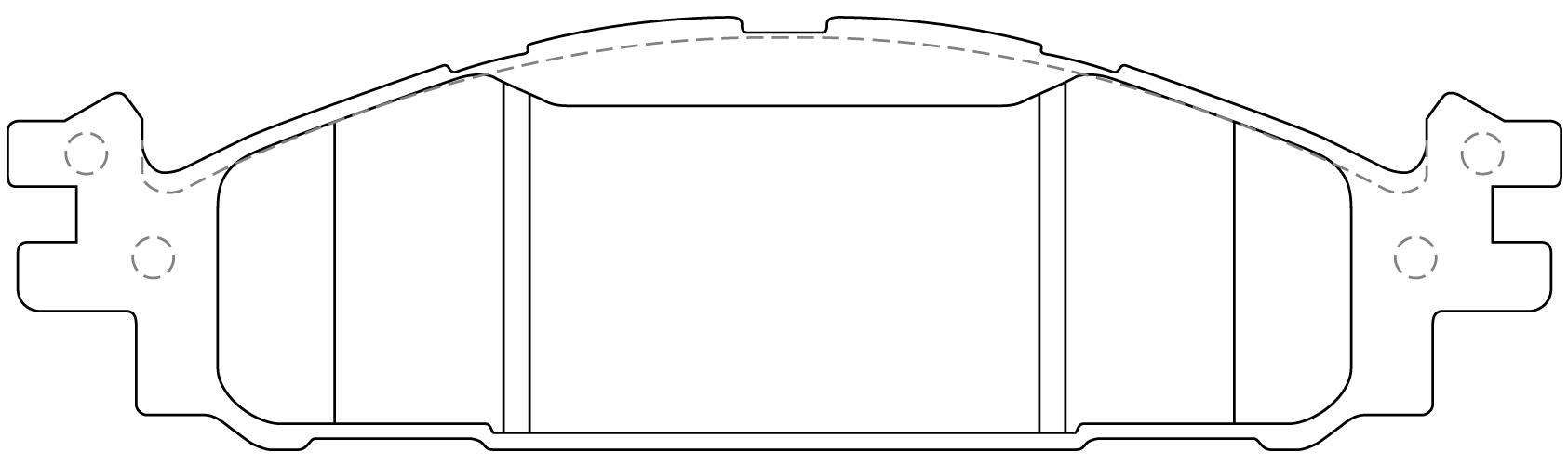 Disc brake pads PN0622