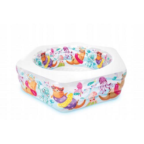 Inflatable pool /INTEX/1.91mx1.78mx61cm Ocean Reef Pool
