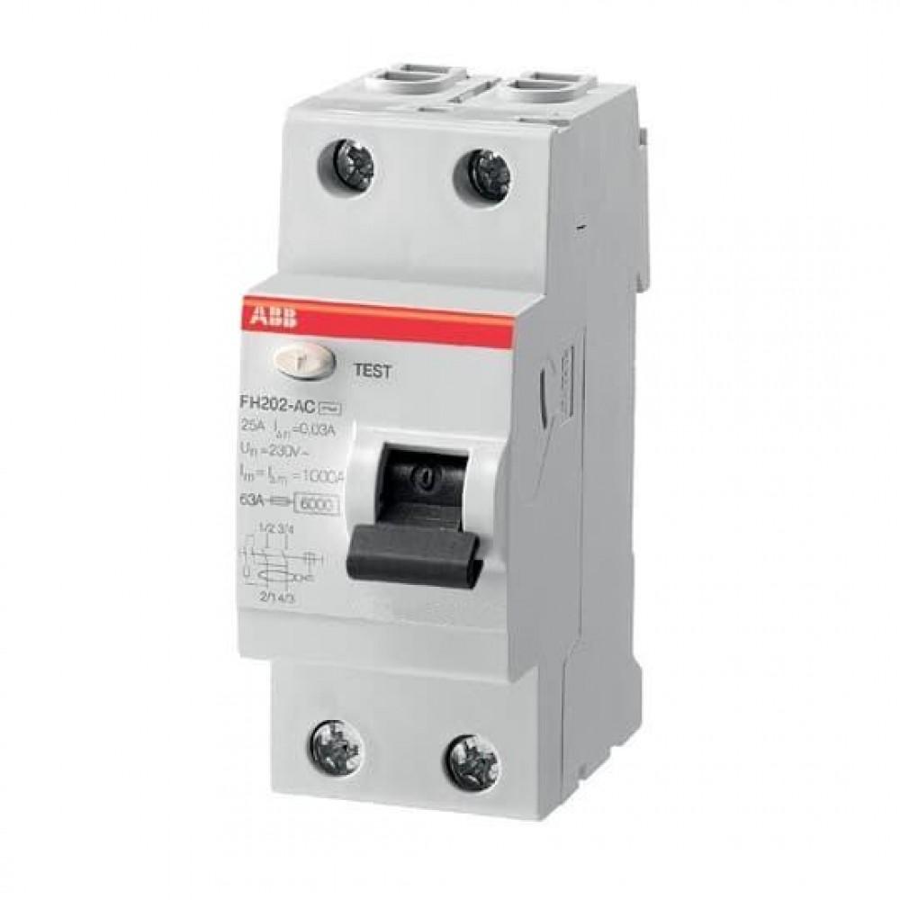 Differential Switch FH202 AC-25/0.03 (ABB)(УЗО)