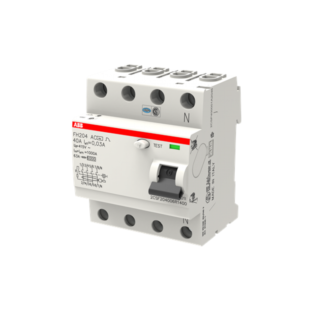 Differential Switch FH204 AC-40/0.03 (ABB)(УЗО)