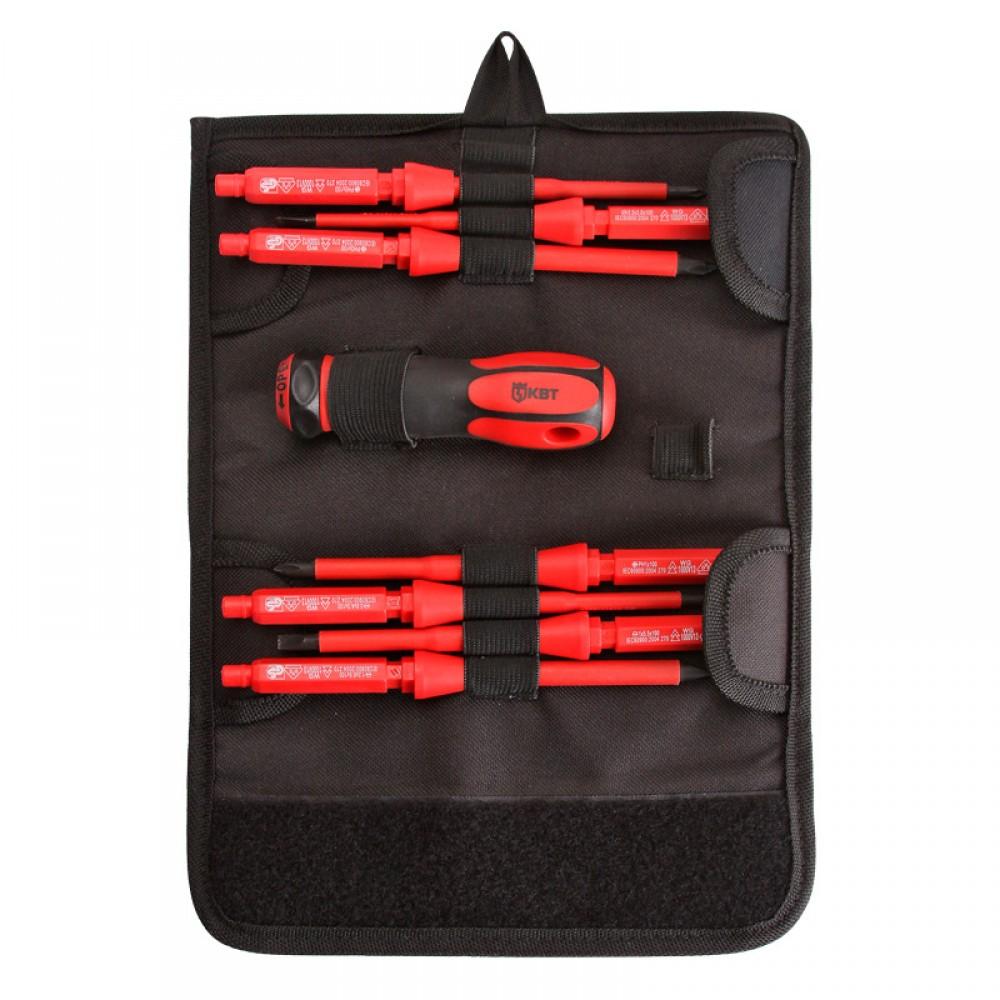 Dielectric Screwdriver VDE 10 KW With Replaceable Bits