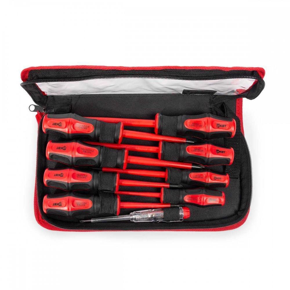Dielectric Screwdriver Set НИО-09 PROFI KVT