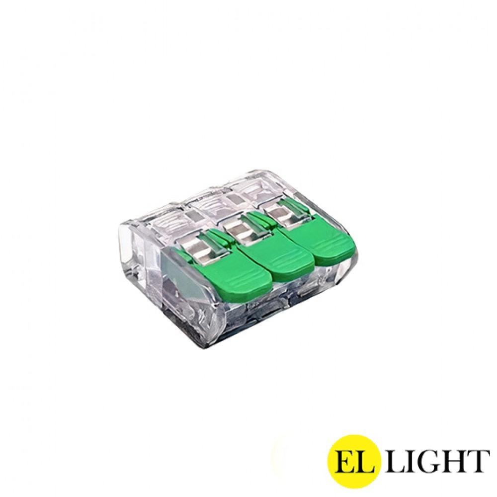 Terminal Ellight 221 (2X4.0 Mm With 3 Levers) 1/80