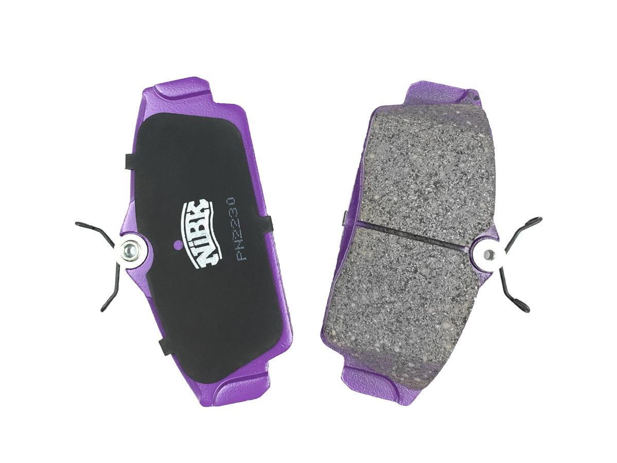 Brake pads NiBK PN9805 Front axle