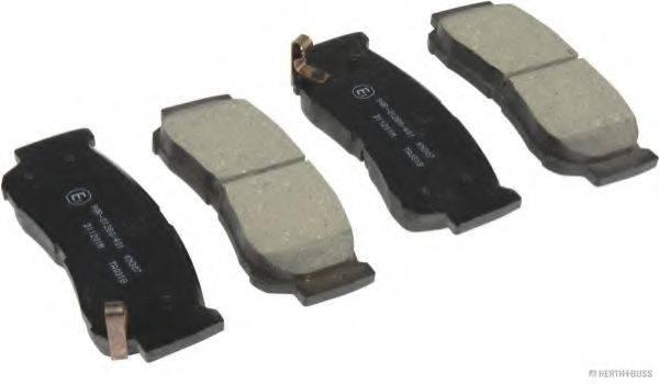 Brake pads NiBK PN0447 Rear