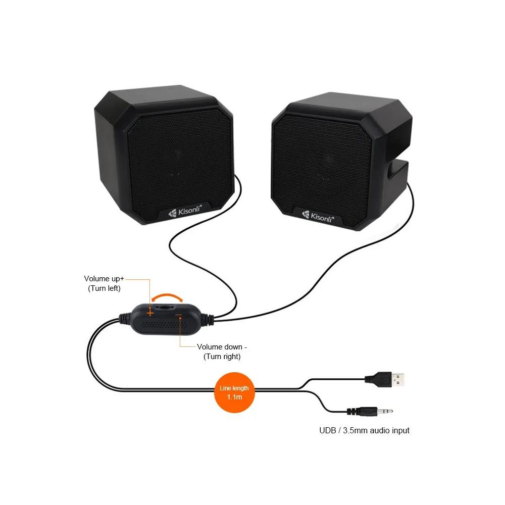 Computer Speakers KISONLI KS-02
