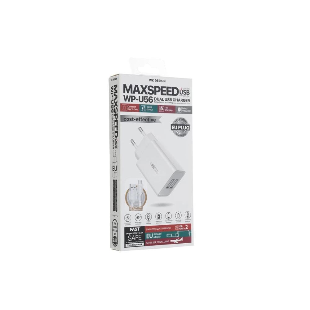 Charger + Cable Micro WEKOME WP-U56